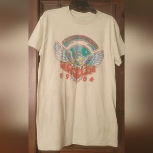 NWOT-Van Halen " Tour of The World 1984" Tee Shirt